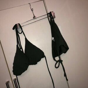 Bikini, Small Size, Swimsuit, Green, Cute